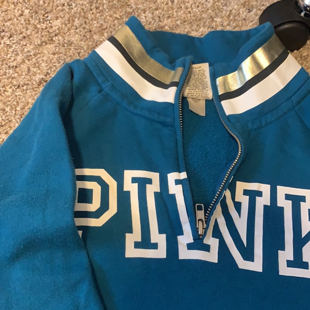 PINK HALF ZIP - Picture 3 of 3